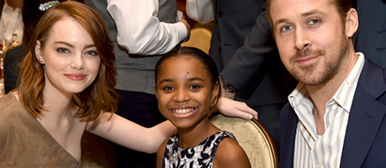 Saniyya Sidney at the Golden Globes